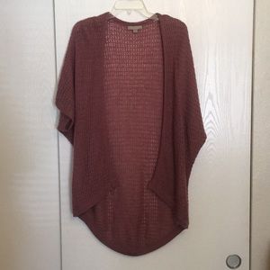 Burgundy cardigan
